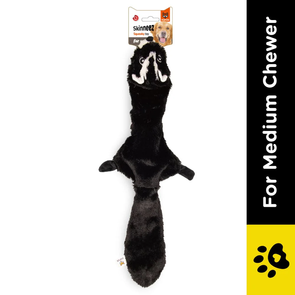 Barkbutler x Fofos Skinneez Skunk Toy for Dogs - Image 2