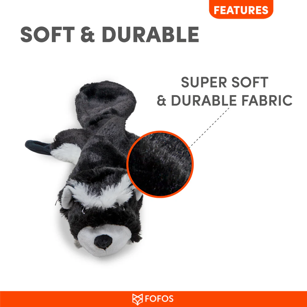 Barkbutler x Fofos Skinneez Skunk Toy for Dogs - Image 6
