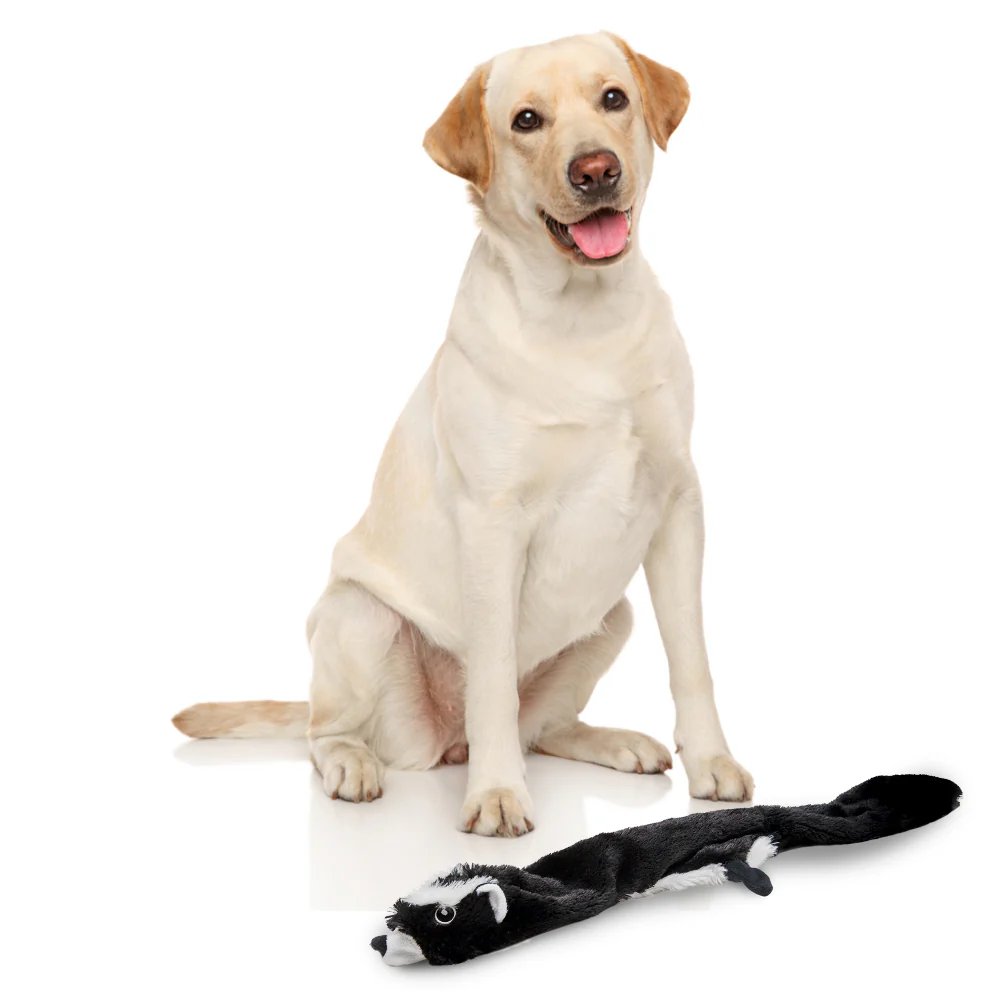 Barkbutler x Fofos Skinneez Skunk Toy for Dogs - Image 7
