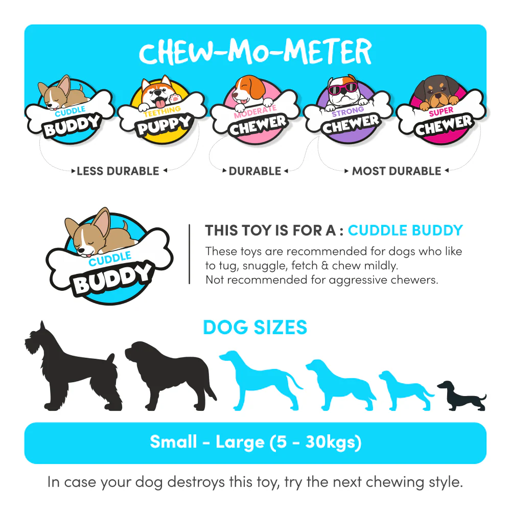 Barkbutler x Fofos Skinneez Skunk Toy for Dogs - Image 9