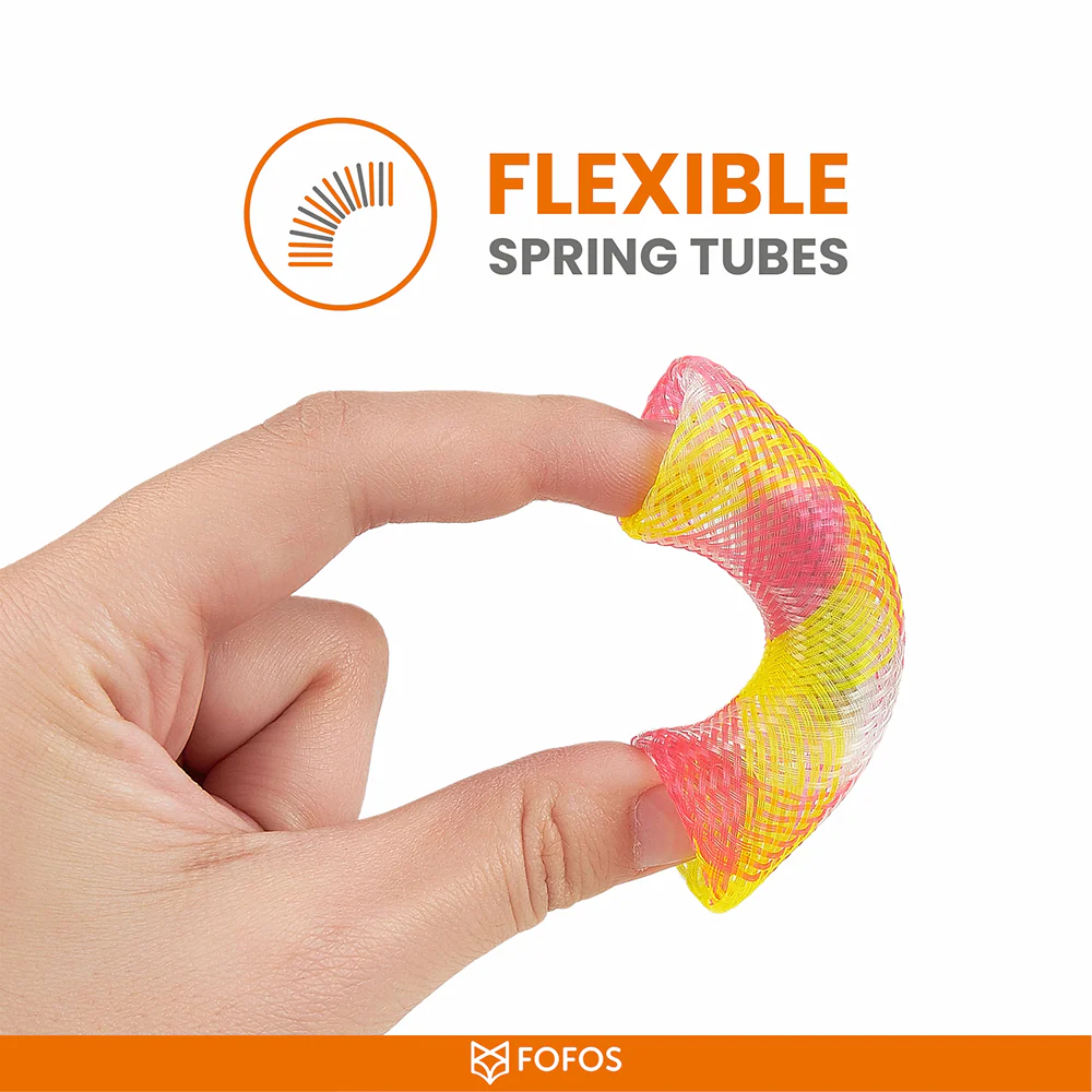 Barkbutler x Fofos Spring Tube Catnip Toy for Cats - Image 4