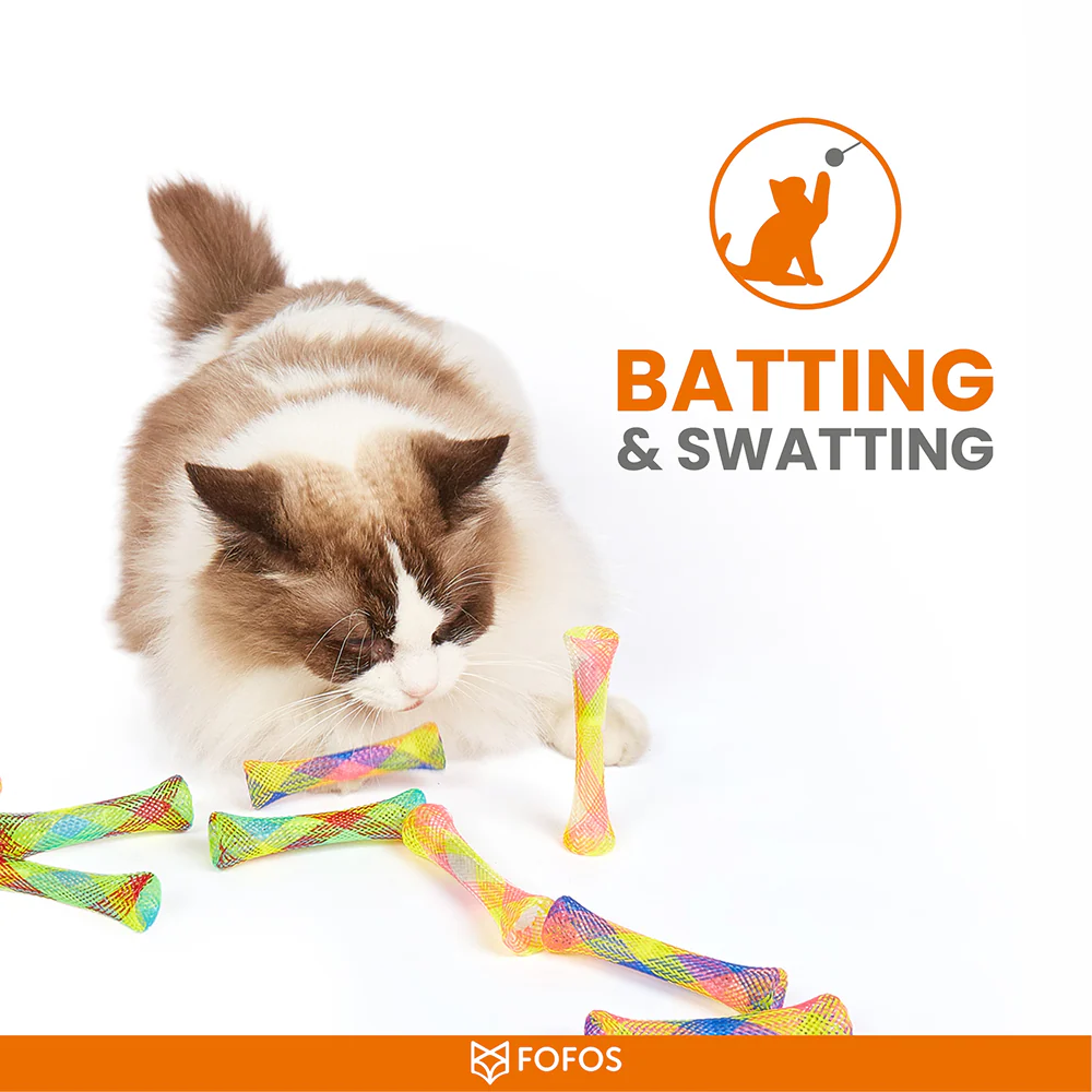 Barkbutler x Fofos Spring Tube Catnip Toy for Cats - Image 5
