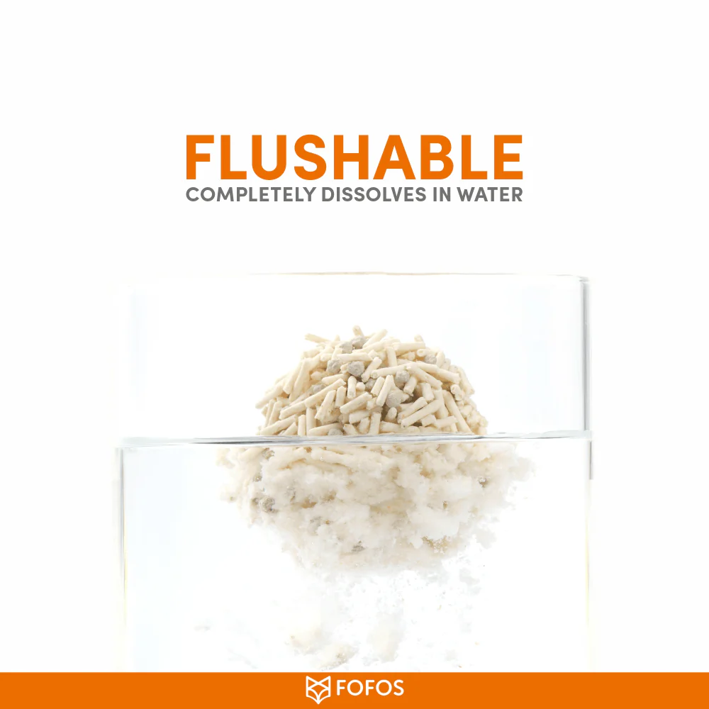 Barkbutler x Fofos Unscented Tofu & Crushed Bentonite Cat Litter - Image 6