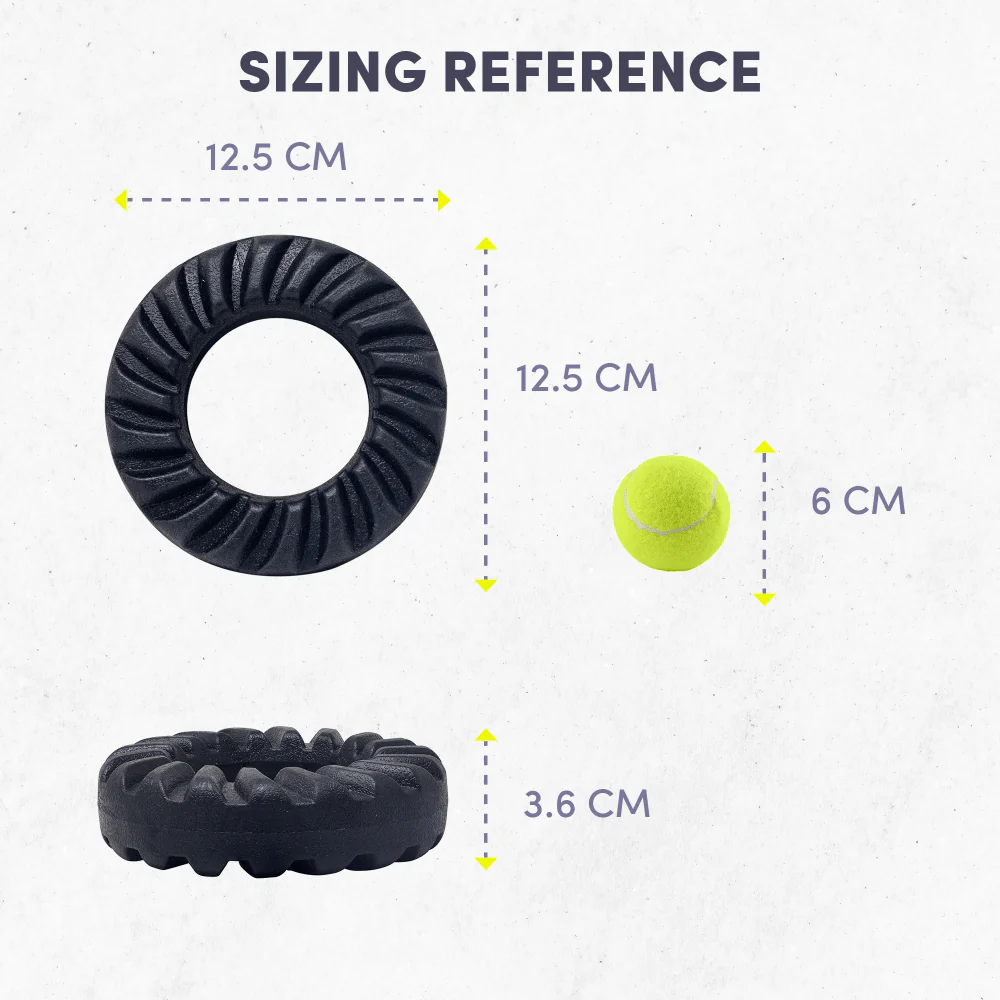 Barkbutler x Fofos Tyre Toy for Dogs - Image 2