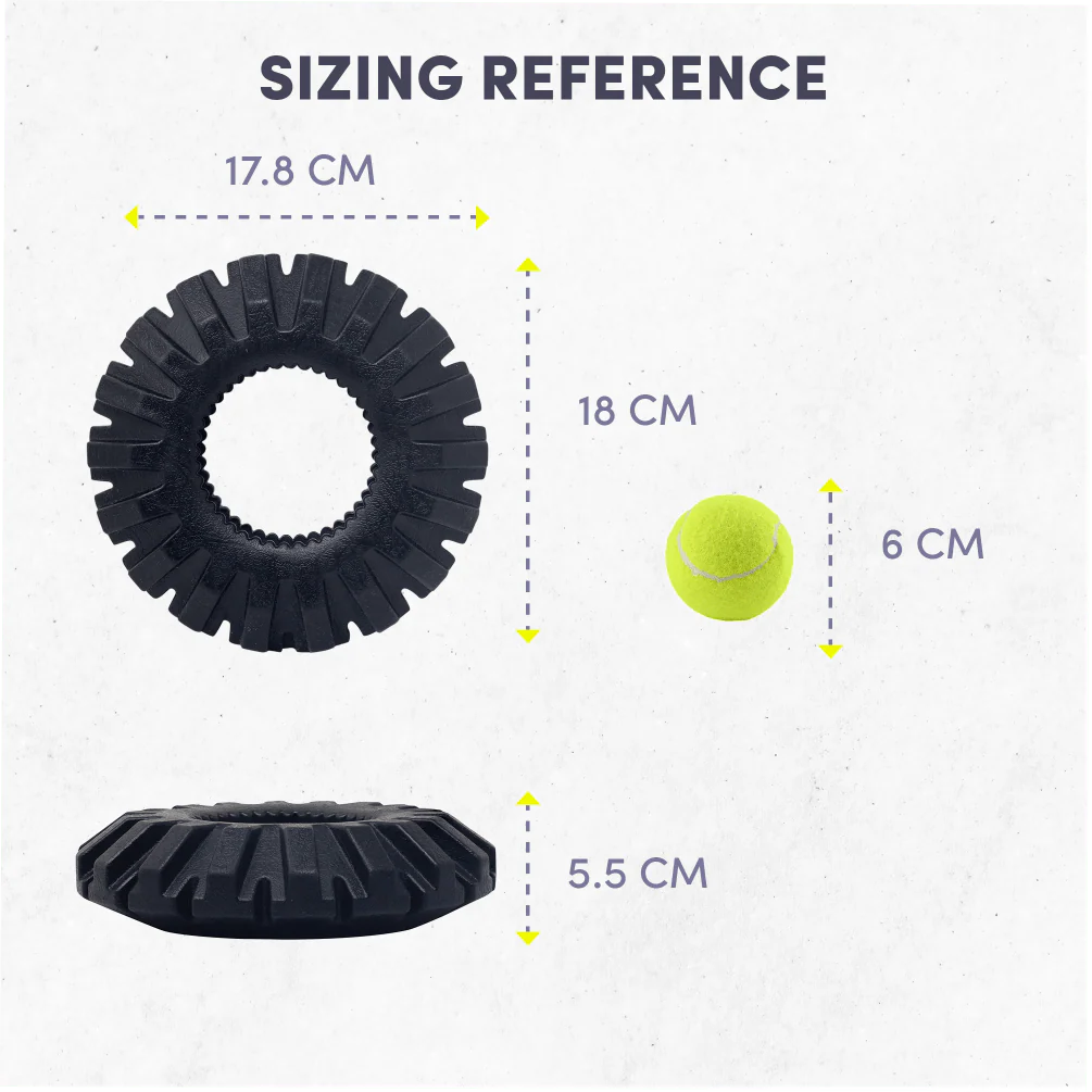 Barkbutler x Fofos Tyre Toy for Dogs - Image 7