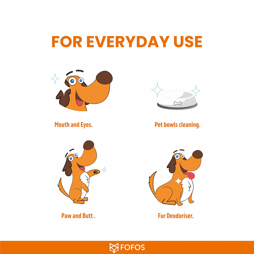 Fofos Unscented Cleaning Wipes for Dogs and Cats - Image 6