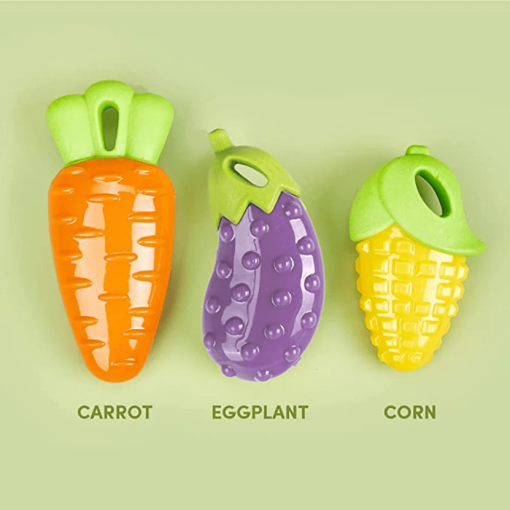 Barkbutler x Fofos Vegi Bites Corn Squeaky Toy for Dogs - Image 7