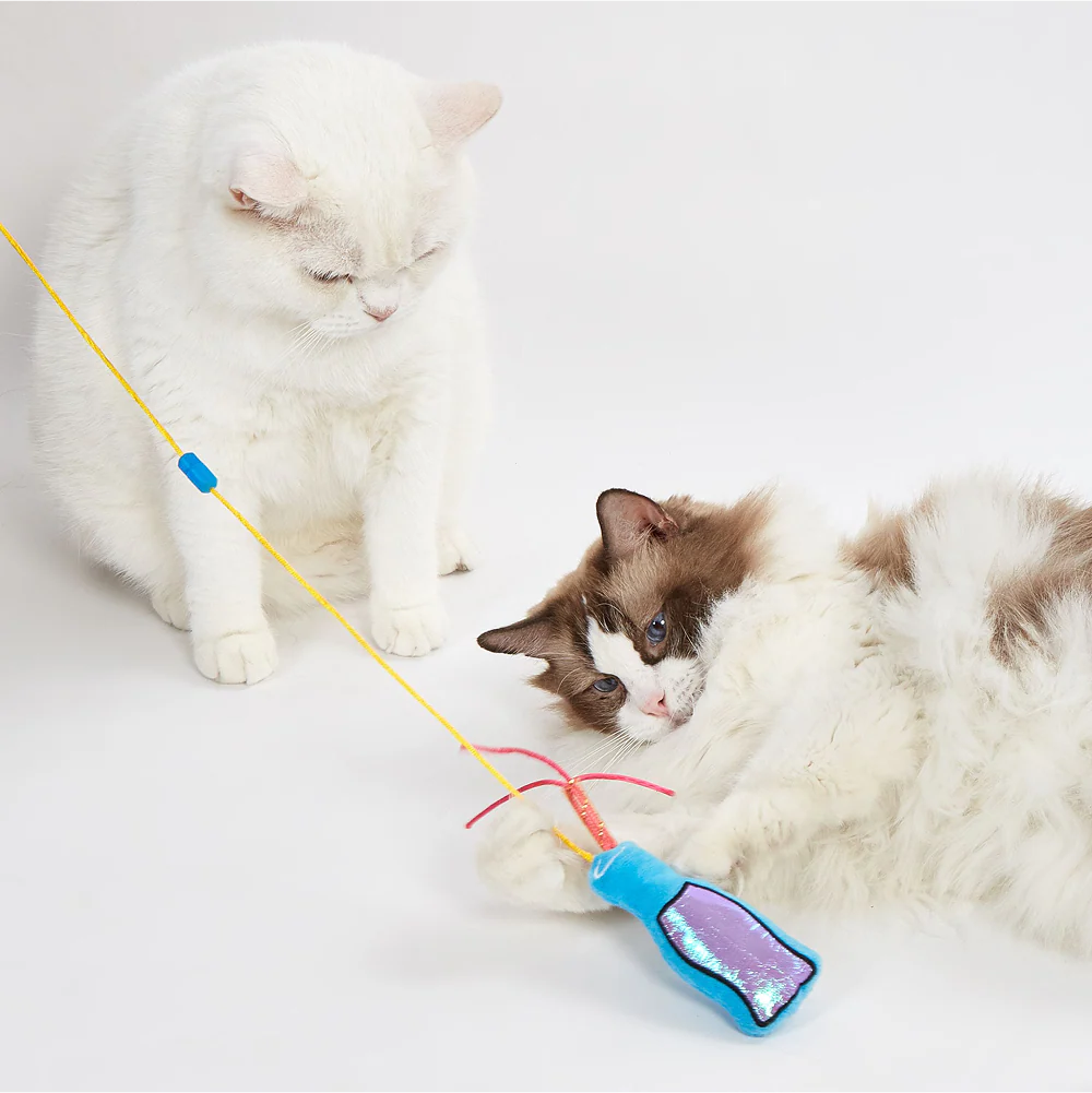 Fofos Wand Hungry Kittens Teaser Toy for Cats - Image 9