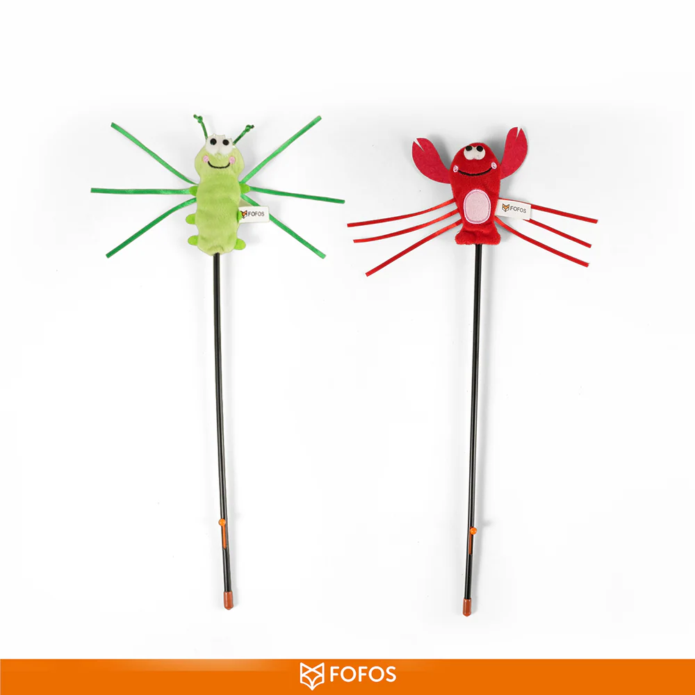 Barkbutler x Fofos Wand Moving Caterpillar Teaser Toy for Cats - Image 7