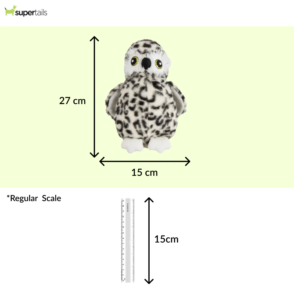 Barkbutler x Fofos Wildlife Owl Plush Toy for Dogs - Image 2