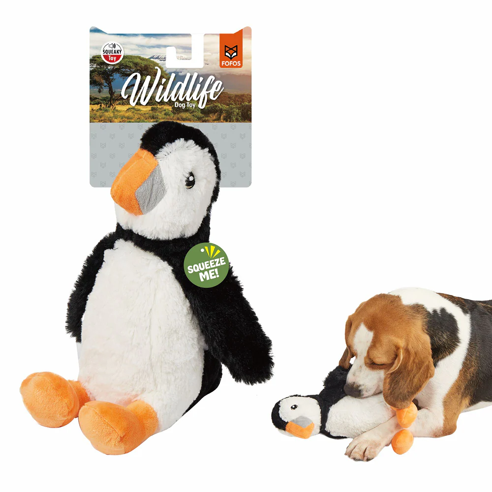Barkbutler x Fofos Wildlife Penguin Plush Toy for Dogs - Image 3