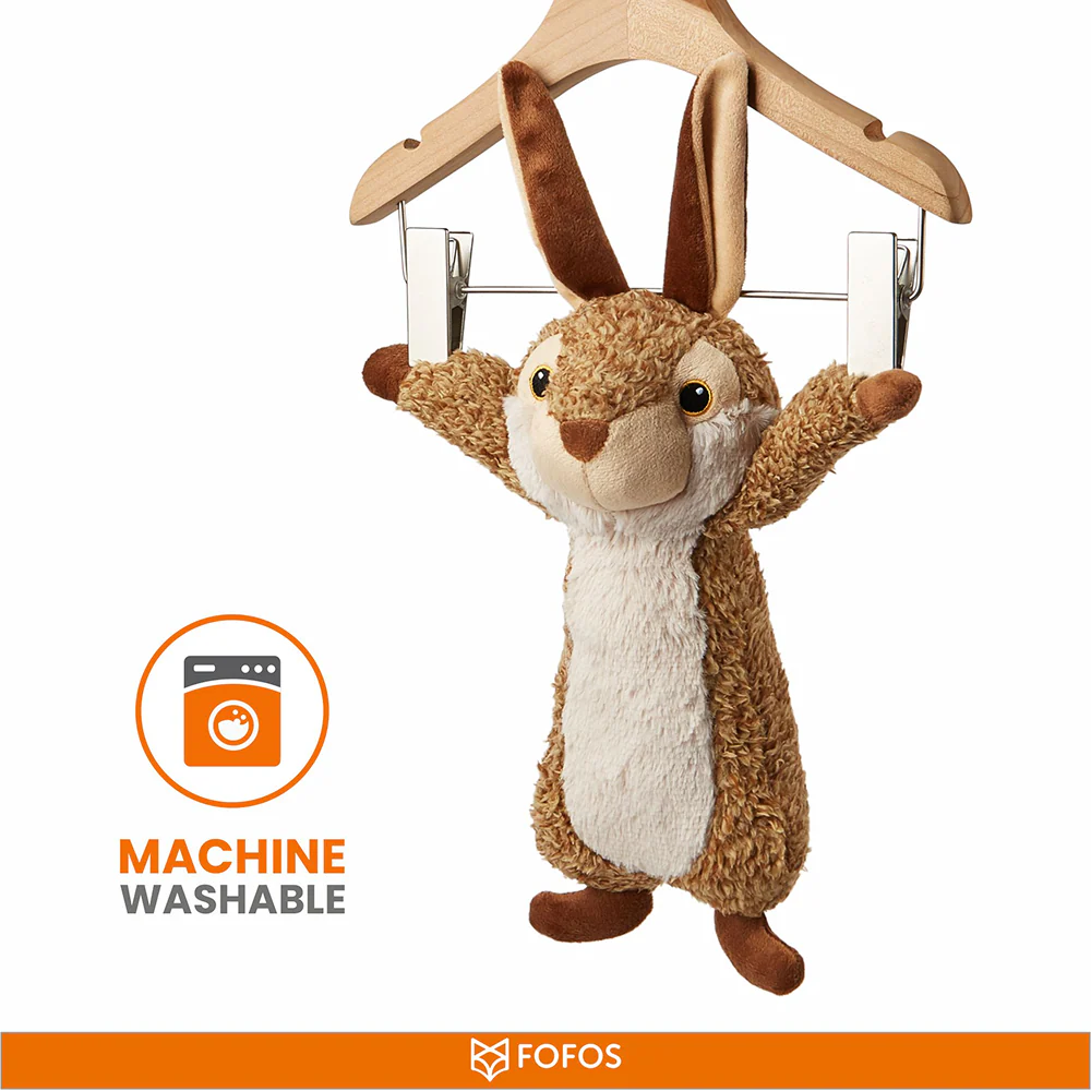 Barkbutler x Fofos Wildlife Rabbit Plush Toy for Dogs - Image 6