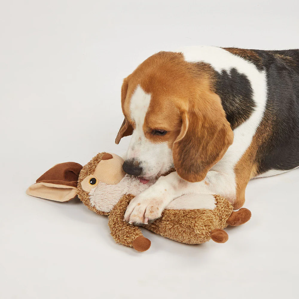 Barkbutler x Fofos Wildlife Rabbit Plush Toy for Dogs - Image 8