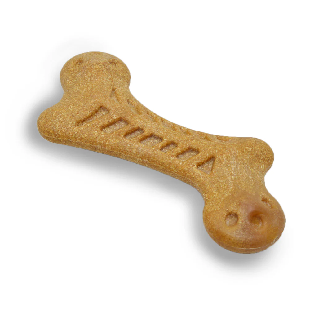 Barkbutler x Fofos Woodplay Bone Toy for Dogs | For Aggressive Chewers (Brown) - Image 8