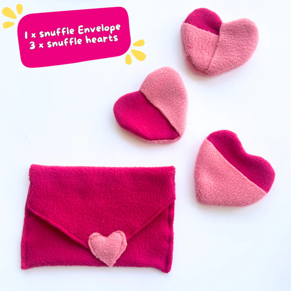 For The Love Of Dog Love Letter Toy for Dogs (Pink) - Image 6