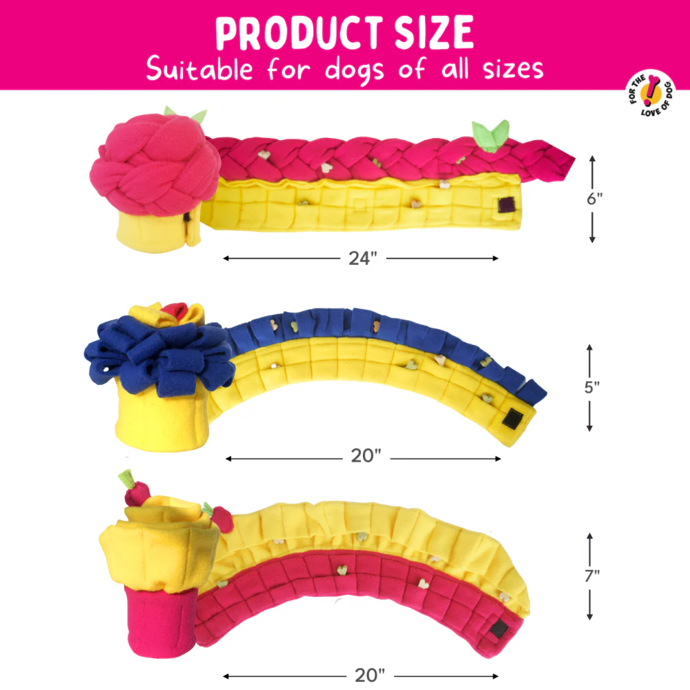 For The Love Of Dog Pink Lemonade Snuffle Pupcake Toy for Dogs - Image 7