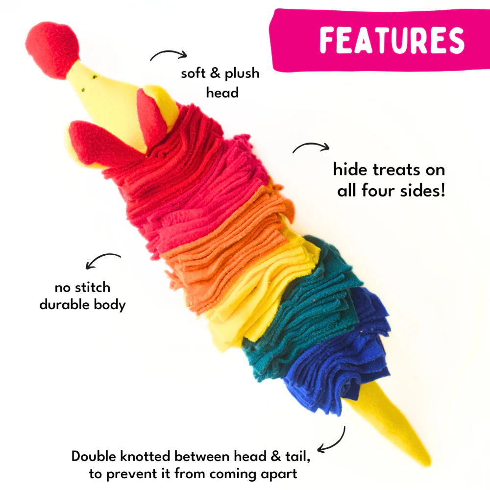 For The Love Of Dog Rainboo Snuffle Toy for Dogs - Image 3