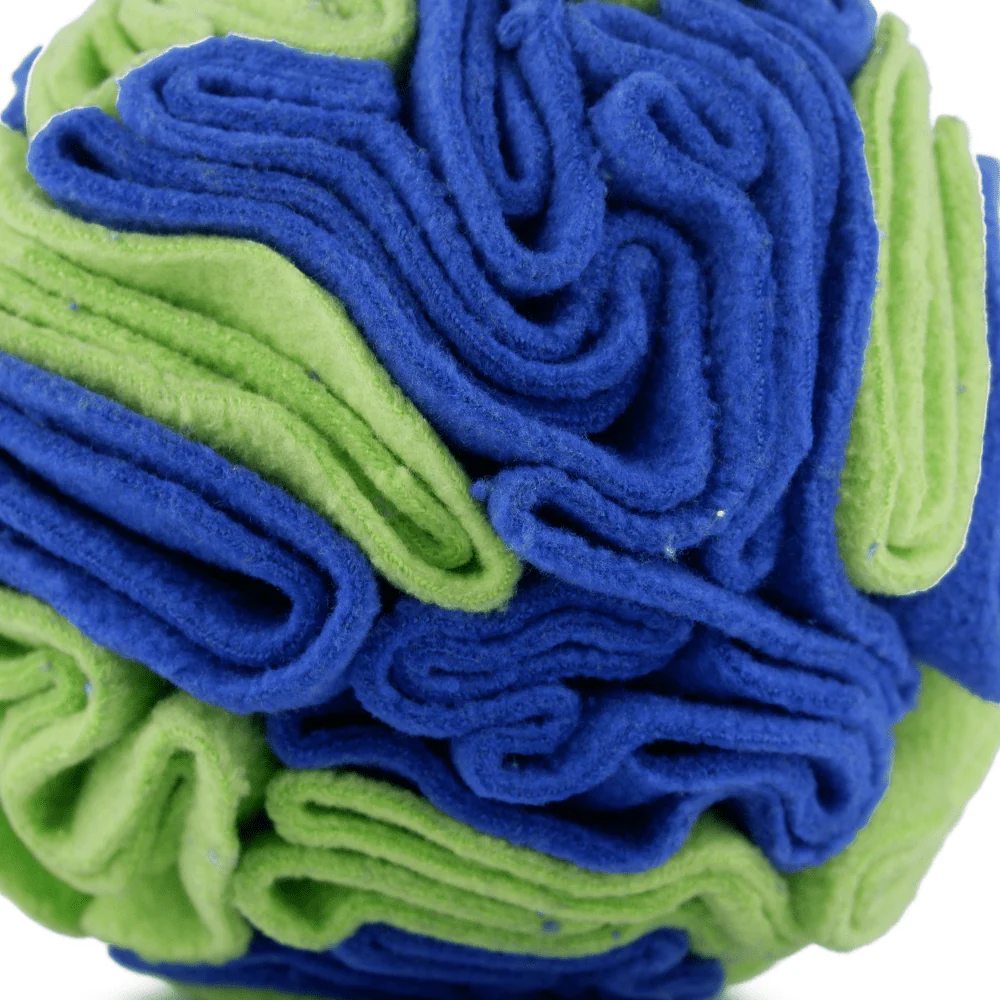 For The Love Of Dog Sniffer Ball Toy for Dogs (Blue/Green) - Image 4
