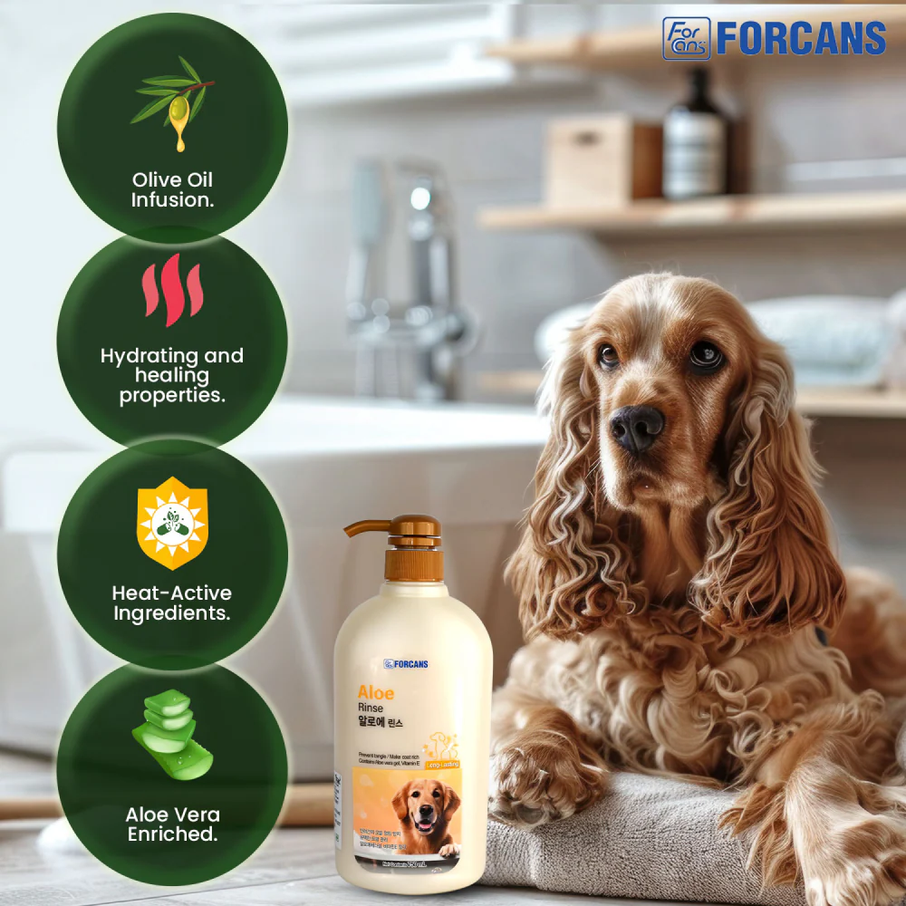 Forbis/Forcans Aloe Rinse Conditioner for Dogs - Image 5