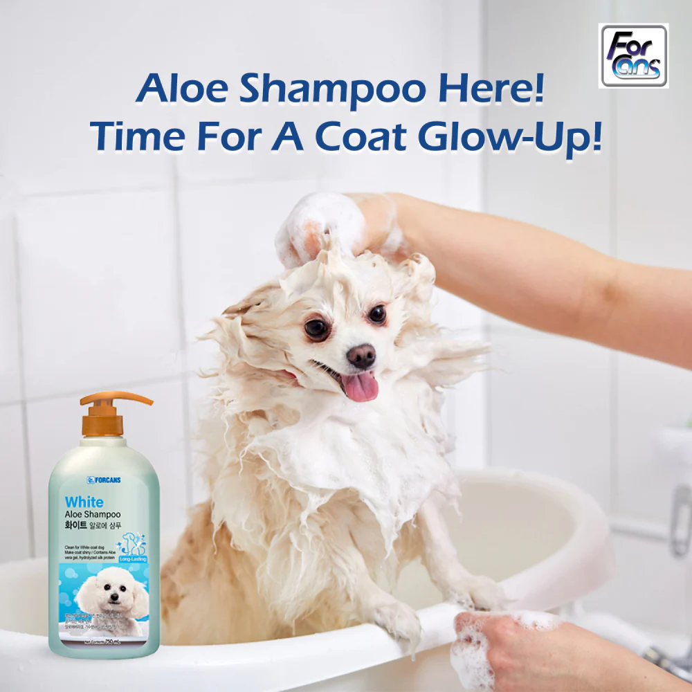 Forbis/Forcans White Coat Aloe Shampoo for Dogs - Image 3