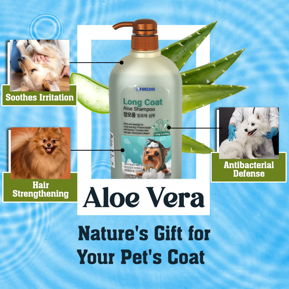 Forbis/Forcans Long Coat Aloe Shampoo for Dogs - Image 5