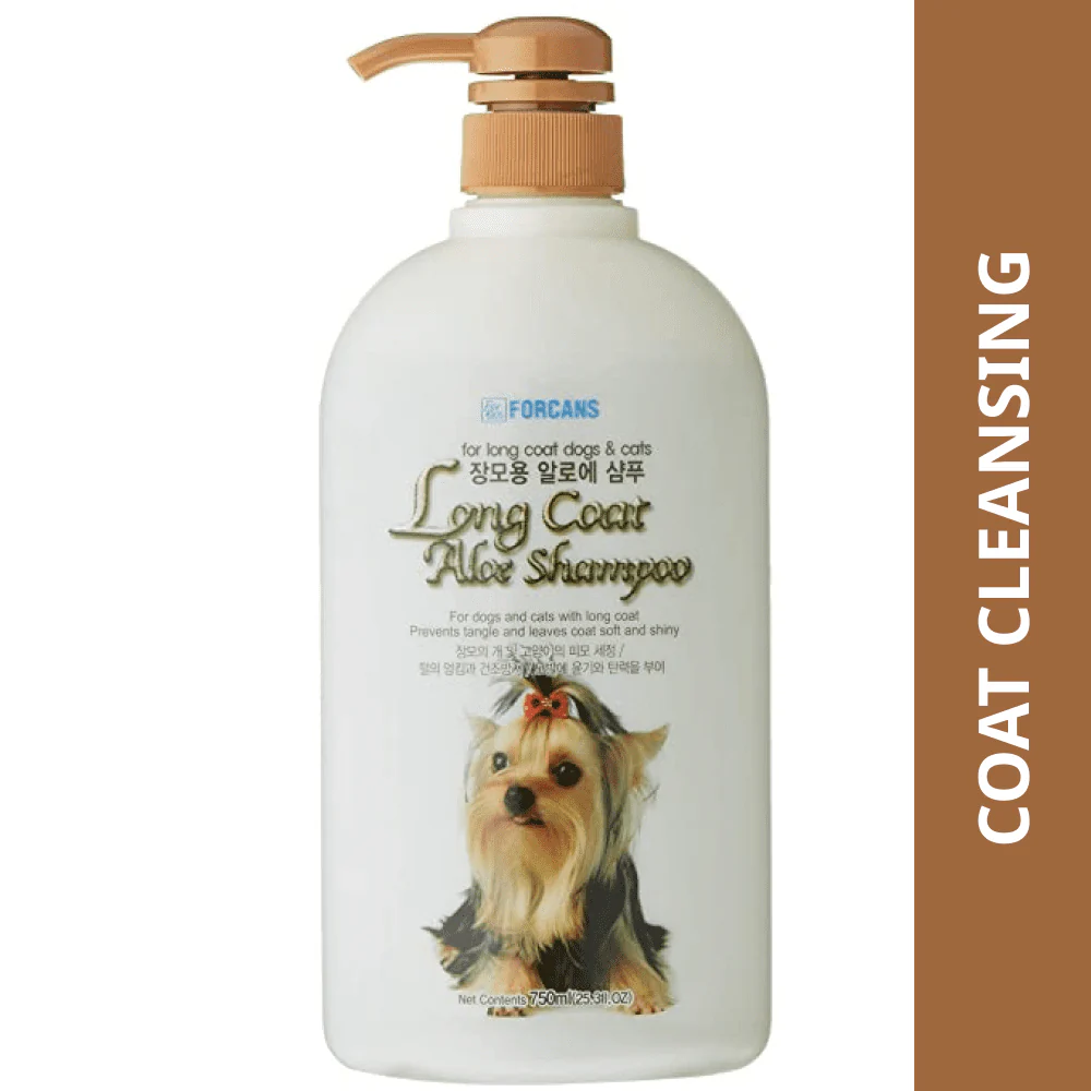 Forbis/Forcans Long Coat Aloe Shampoo for Dogs - Image 8