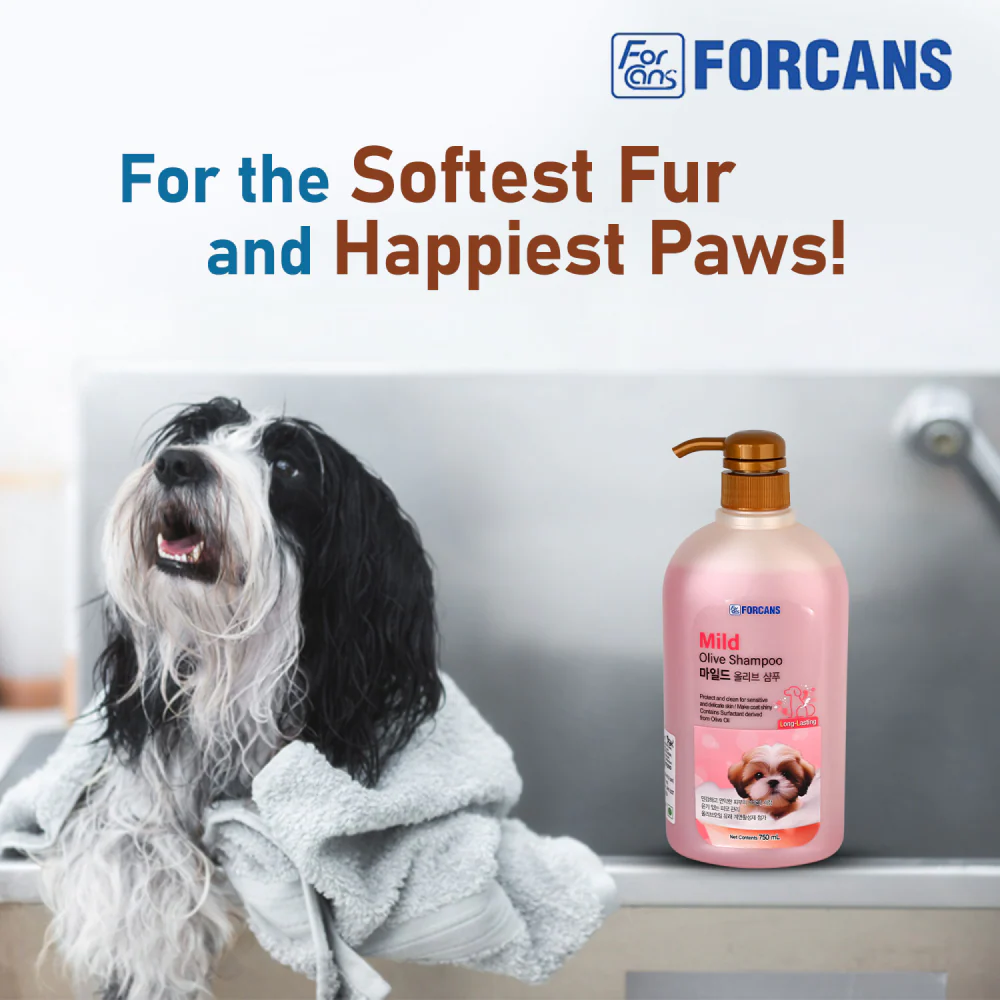 Forbis/Forcans Mild Olive Shampoo for Puppies & Kittens - Image 3