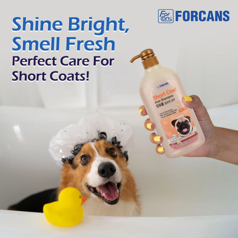 Forbis/Forcans Short Coat Aloe Shampoo for Dogs - Image 5