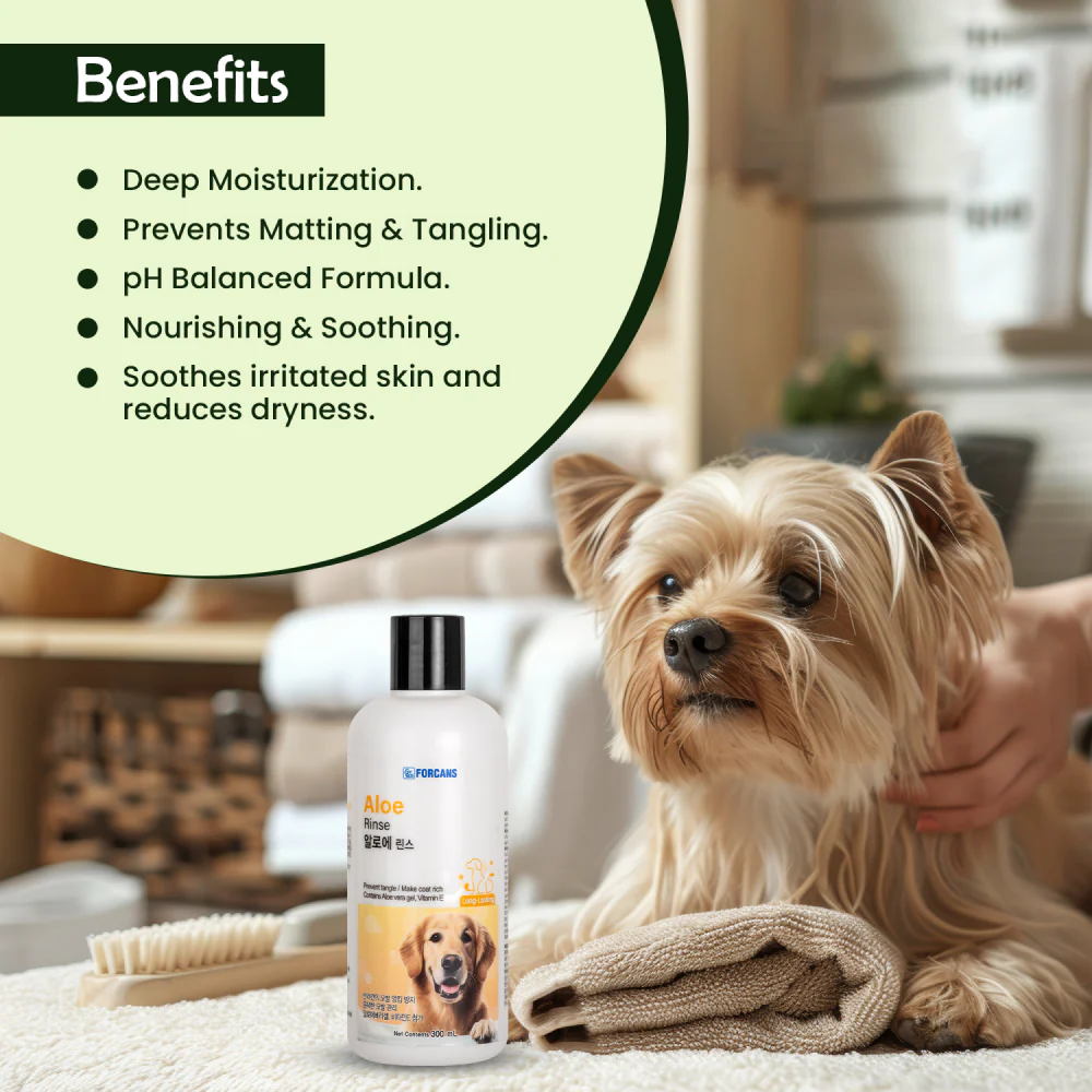 Forcans Aloe Rinse Conditioner for Dogs - Image 2