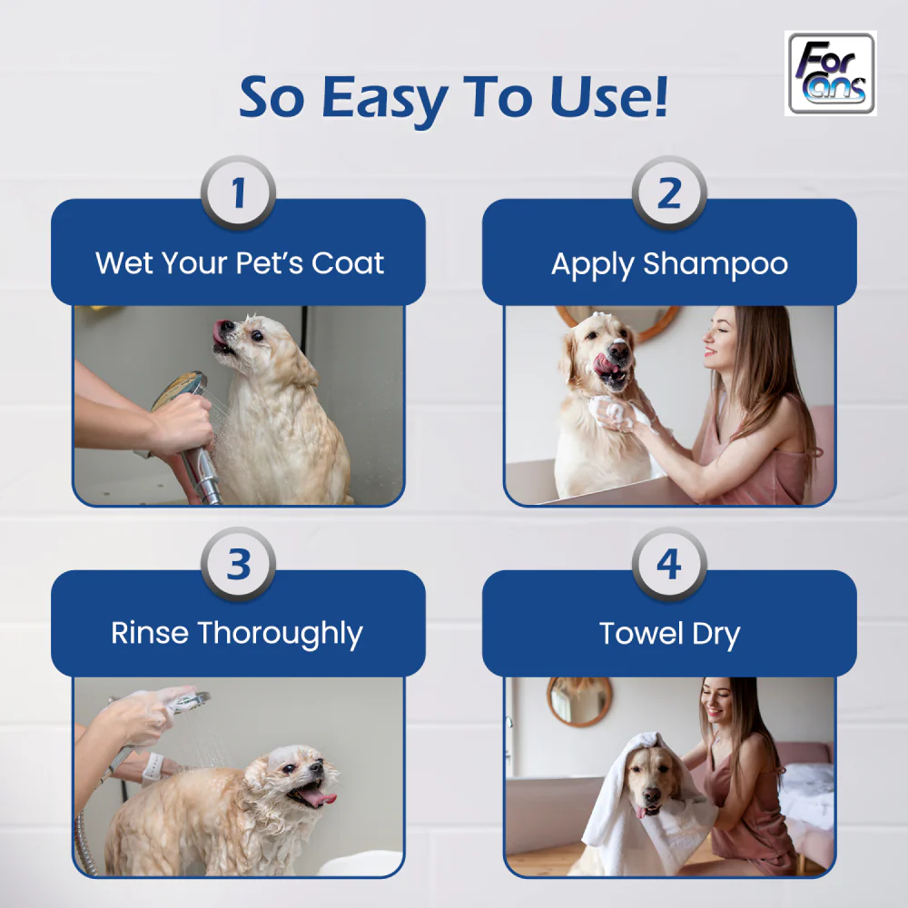 Forcans Aloe White Coat Shampoo for Dogs - Image 3
