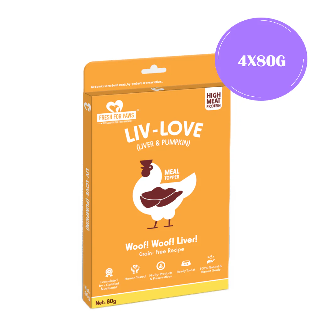 Fresh For Paws Chicken Liver & Pumpkin Liv Love Supplement for Dogs - Image 12