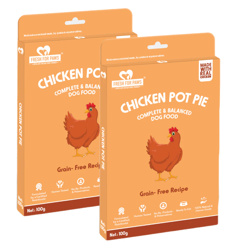 Fresh For Paws Chicken Pot Pie Wet Food for Dogs (100g) - Image 17