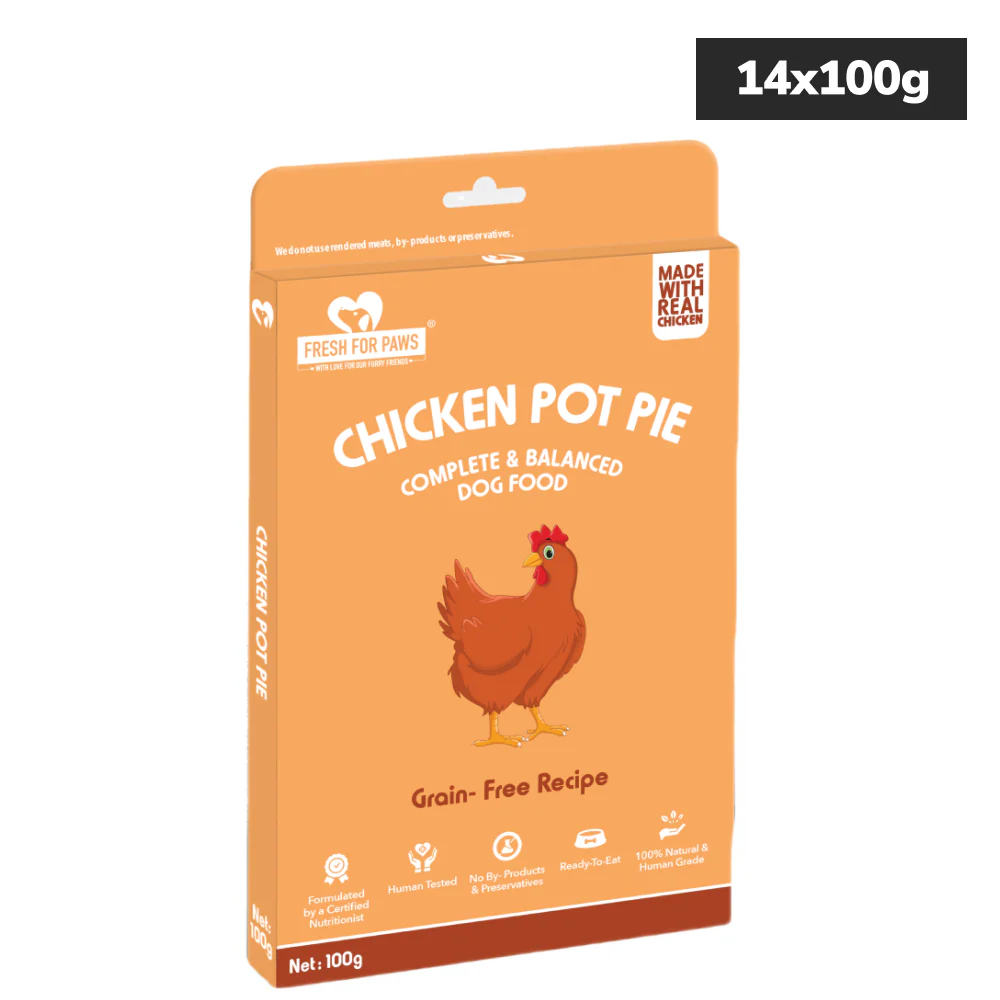 Fresh For Paws Chicken Pot Pie Wet Food for Dogs (100g) - Image 10