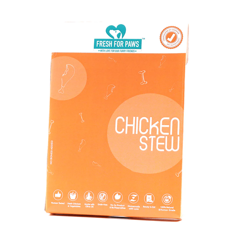 Fresh For Paws Chicken Stew & Egg White Stew Dog Wet Food - Image 2