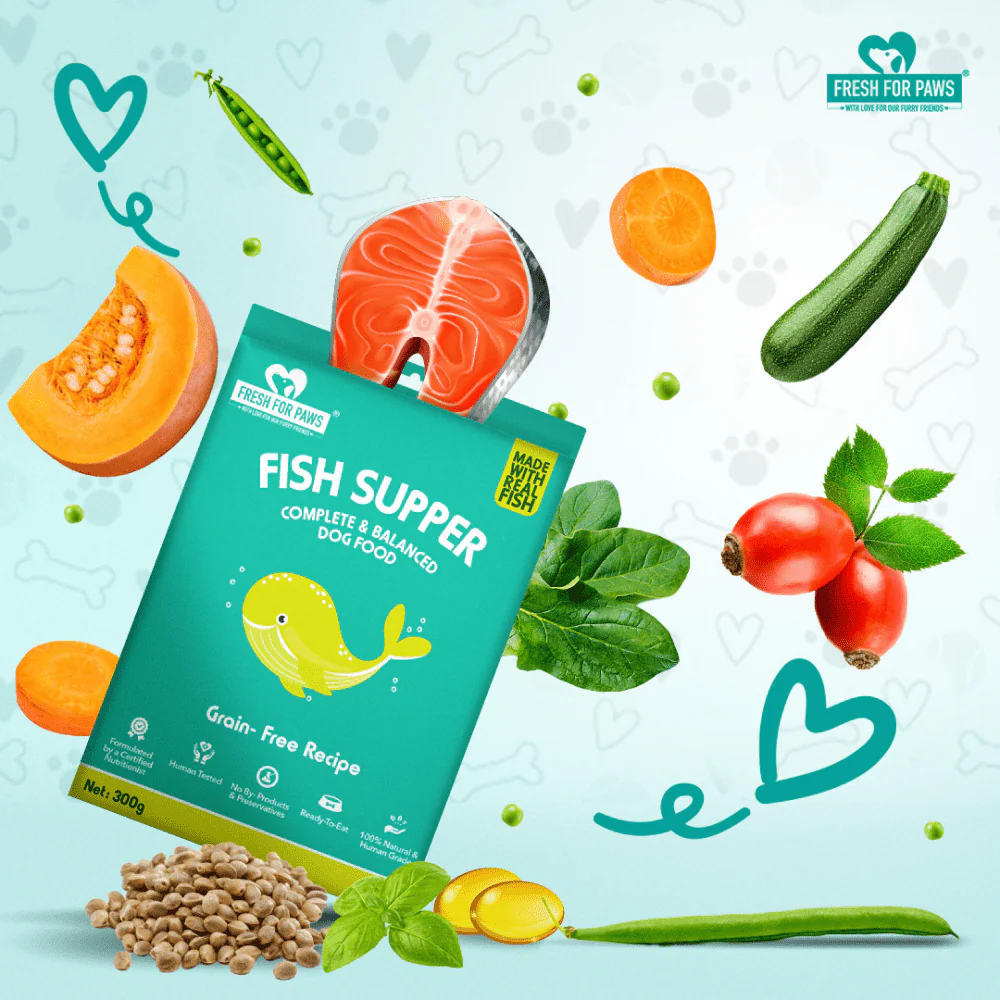 Fresh For Paws Fish Supper Dog Wet Food (100g) - Image 3