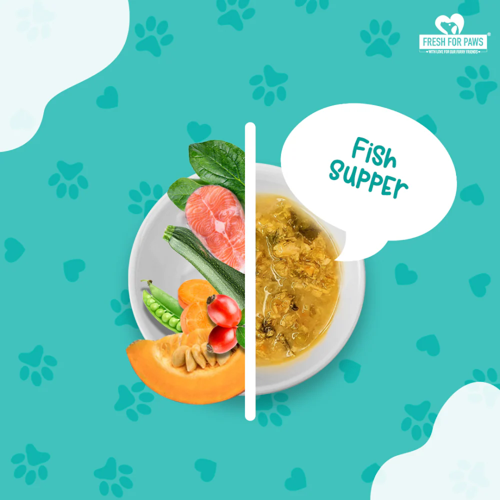 Fresh For Paws Fish Supper Dog Wet Food (300g) - Image 2