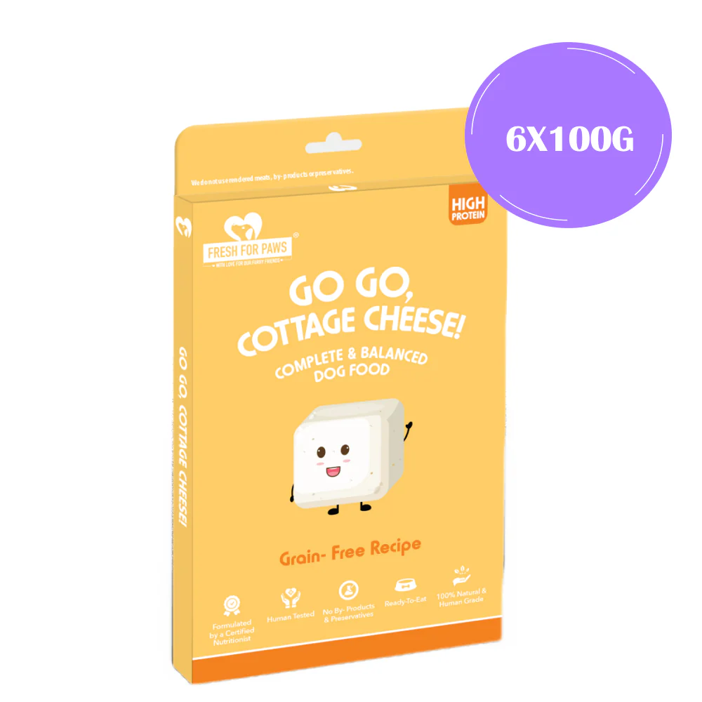 Fresh For Paws Go Go Cottage Cheese Dog Wet Food (100g) - Image 10