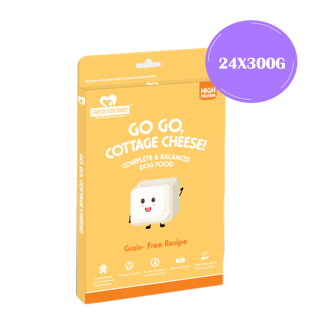 Fresh For Paws Go Go Cottage Cheese Dog Wet Food (300g) - Image 13