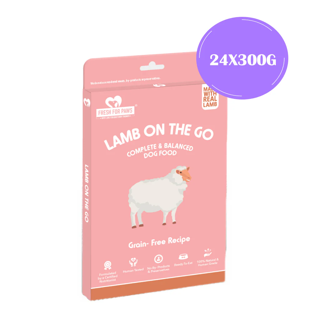 Fresh For Paws Lamb On The Go Dog Wet Food (300g) - Image 13