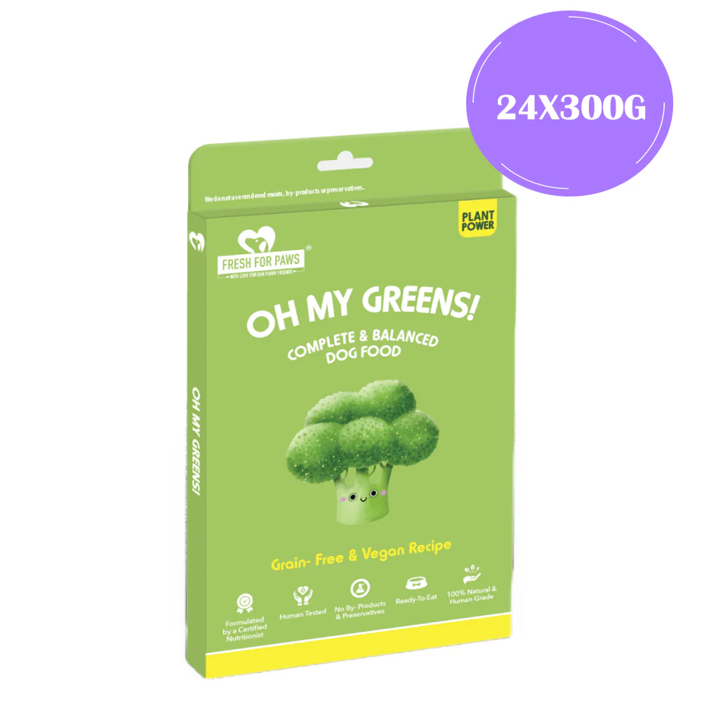 Fresh For Paws Oh My Greens Dog Wet Food (300g) - Image 11
