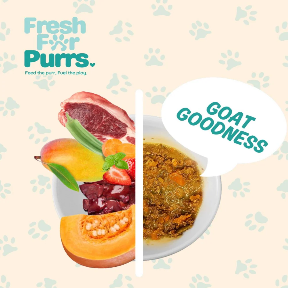 Fresh For Purrs Goat Goodness Wet Food for Cats - Image 2