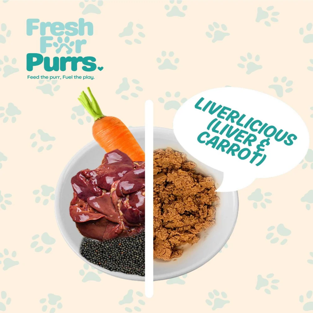 Fresh For Purrs Liverlicious Carrot Supplement for Cats - Image 2