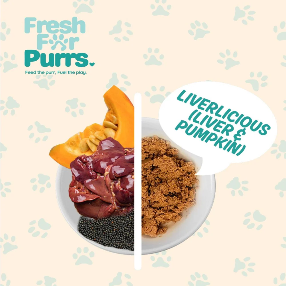 Fresh For Purrs Liverlicious Pumpkin Supplement for Cats - Image 2