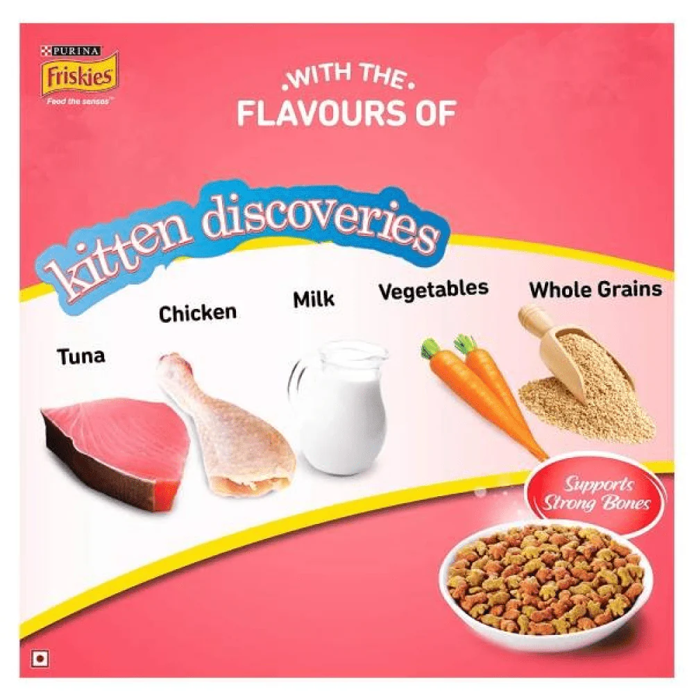 Friskies Kitten Cat Dry Food and Purina Felix Tuna with Jelly Kitten Wet Food Combo - Image 4