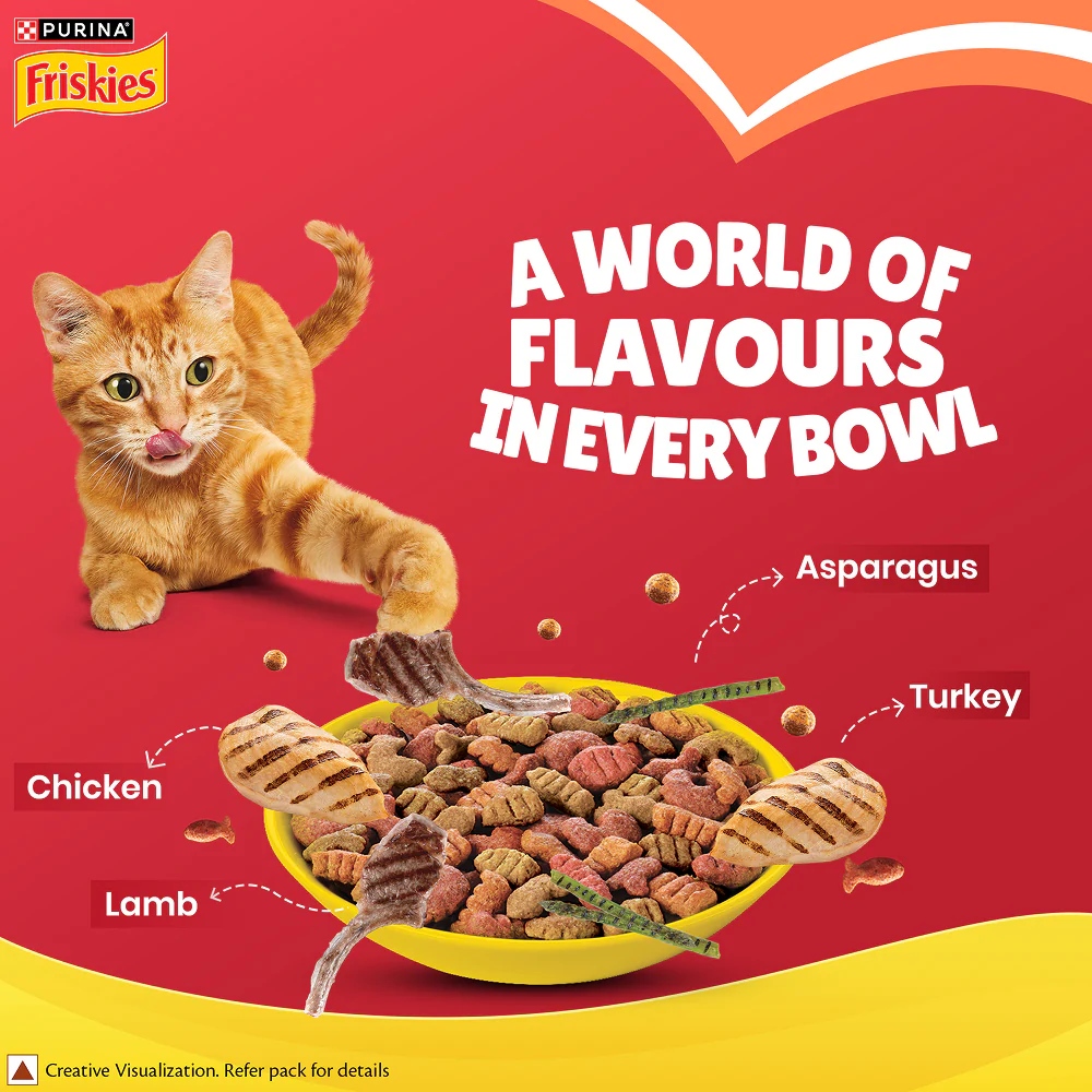 Friskies Meaty Grills Adult Cat Dry Food - Image 3