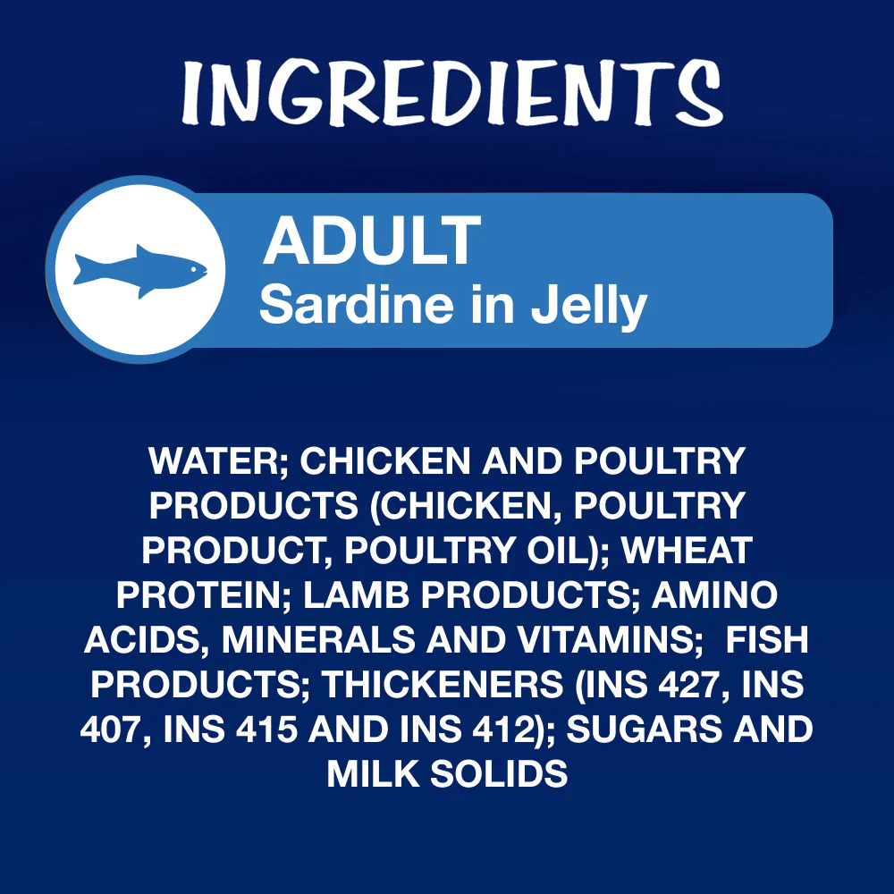 Friskies Seafood Cat Dry Food and Purina Felix Sardine with Jelly Adult Cat Wet Food Combo - Image 16