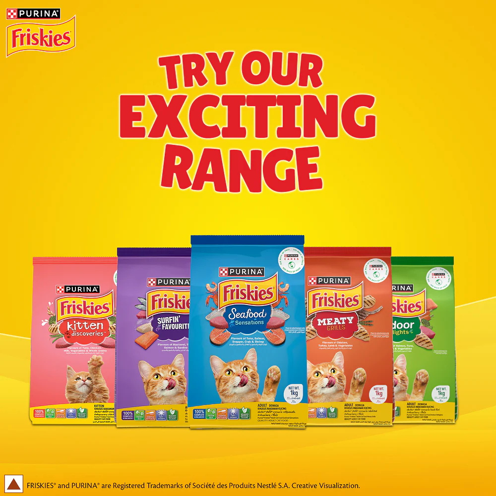 Purnia Friskies Seafood Cat Dry Food - Image 10
