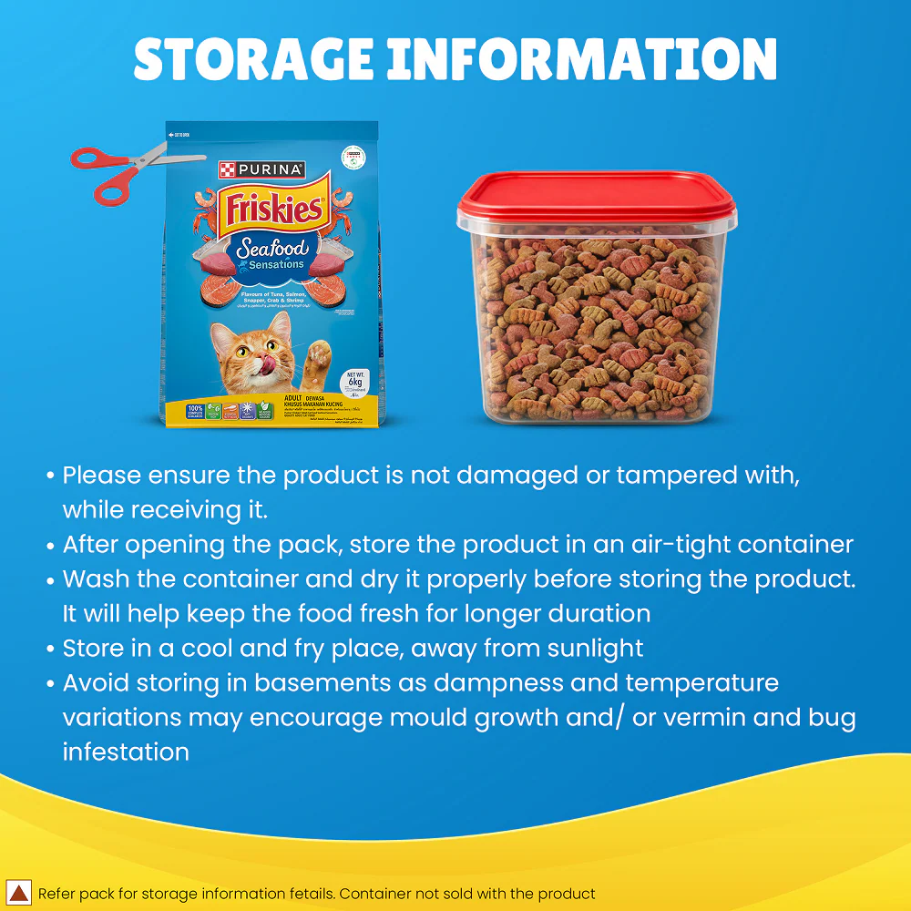 Purnia Friskies Seafood Cat Dry Food - Image 2