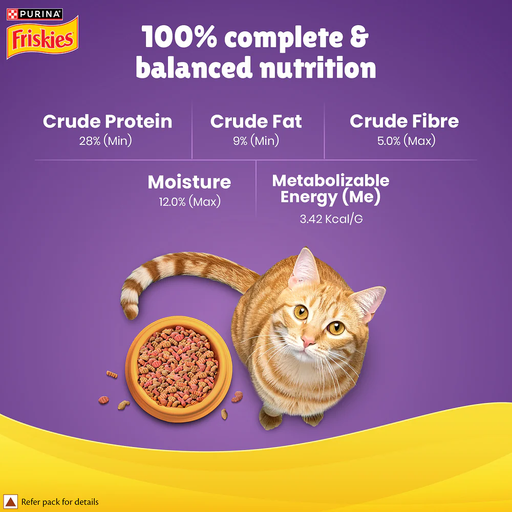 Purnia Friskies Surfin Favourites Adult Cat Dry Food - Image 5