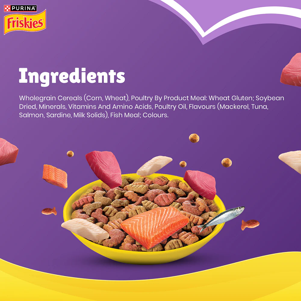 Purnia Friskies Surfin Favourites Adult Cat Dry Food - Image 6